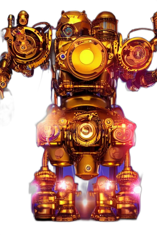 robot, weapon, staff, concept art transparent PNG cut-out