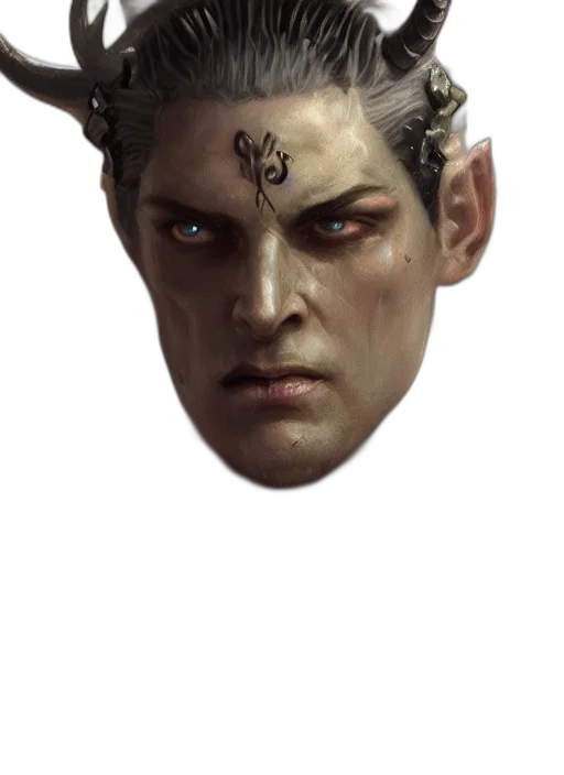 face, mask, creature, dragon transparent PNG cut-out