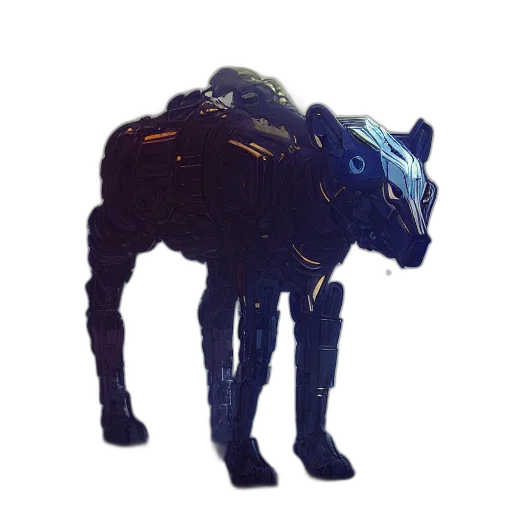 animal, creature, robot, dragon transparent PNG cut-out