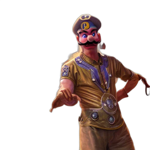 staff, mask, weapon, hat transparent PNG cut-out