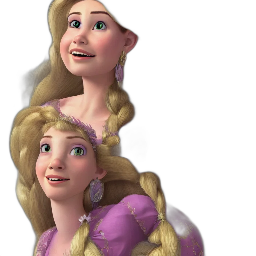 crown, face, dress, hair transparent PNG cut-out