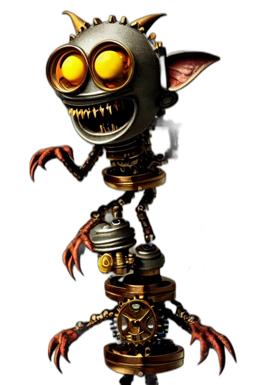 robot, staff, creature, mask transparent PNG cut-out