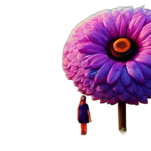 umbrella, flower, crown, furniture transparent PNG cut-out