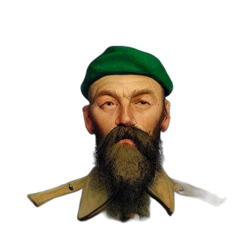 hat, face, mask, staff transparent PNG cut-out