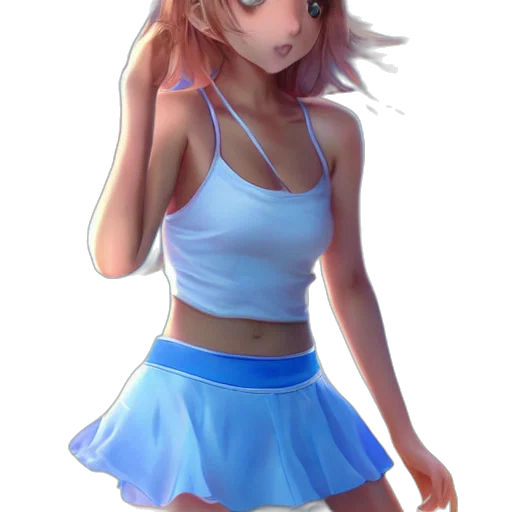 dress, staff, creature, robot transparent PNG cut-out