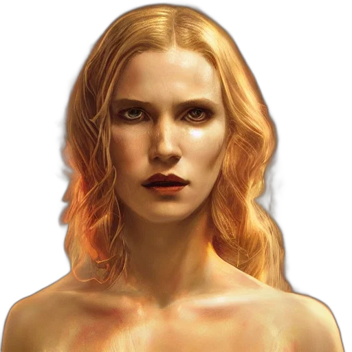 face, jewelry, crown, fantasy art transparent PNG cut-out