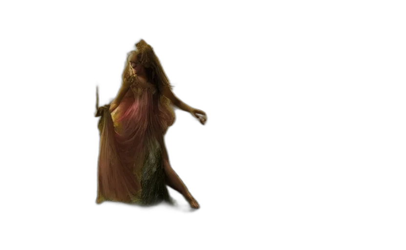 creature, hair, dress, animal transparent PNG cut-out
