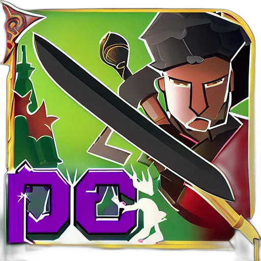 sword, fantasy art, pixel art, concept art transparent PNG cut-out
