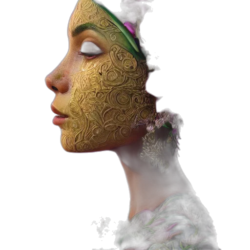 mask, crown, face, jewelry transparent PNG cut-out