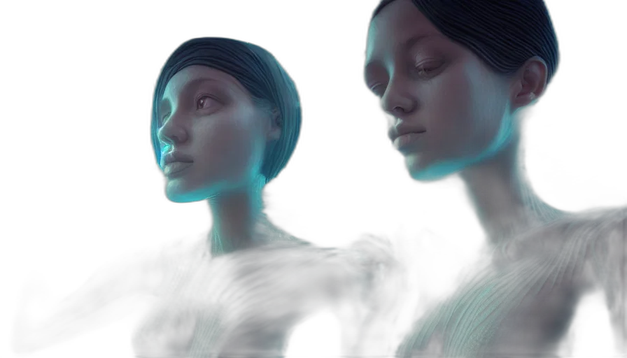 robot, face, mask, concept art transparent PNG cut-out