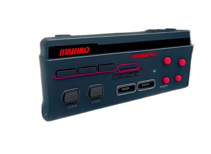 weapon, 3d render, cyberpunk, vaporwave transparent PNG cut-out