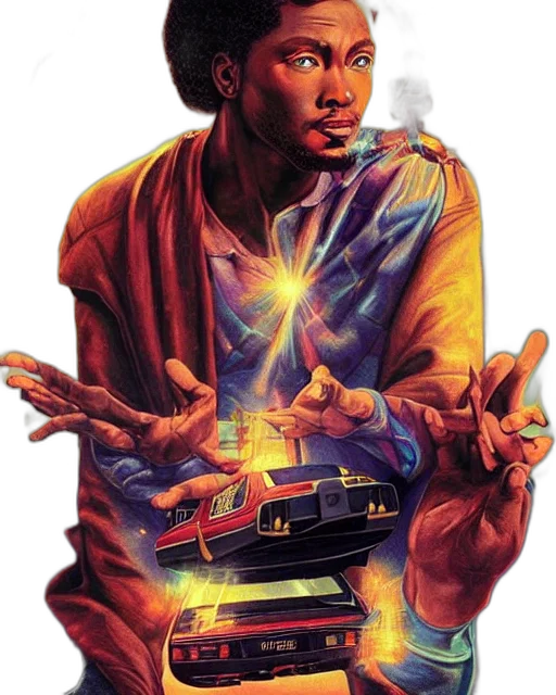 jacket, concept art, comic book art, fire transparent PNG cut-out