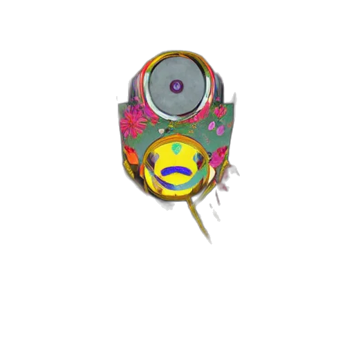 mask, jewelry, weapon, staff transparent PNG cut-out