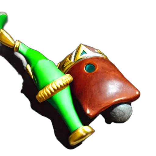weapon, staff, dragon, mask transparent PNG cut-out