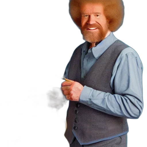 hat, hair, staff, jacket transparent PNG cut-out