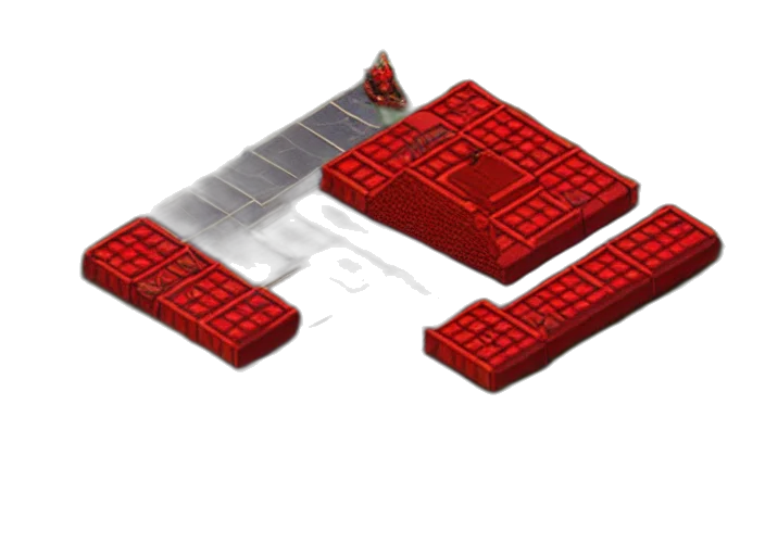 furniture, jewelry, 3d render, pixel art transparent PNG cut-out