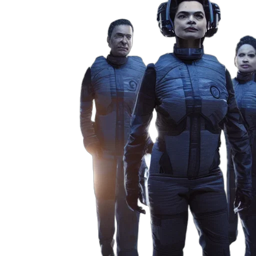 jacket, concept art, outer space, expanse transparent PNG cut-out