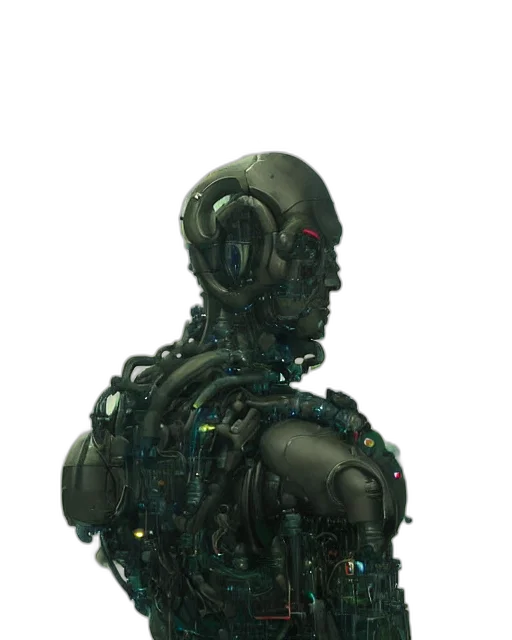 robot, creature, animal, dress transparent PNG cut-out