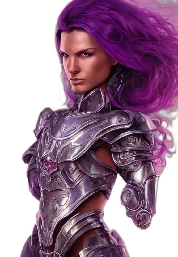 hair, sword, face, dragon transparent PNG cut-out