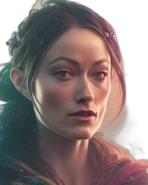 face, crown, fantasy art, concept art transparent PNG cut-out