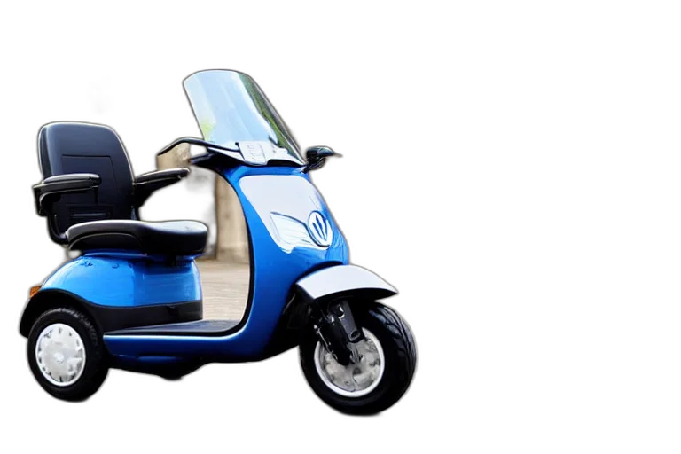 car, 3d render, mobility, scooter transparent PNG cut-out