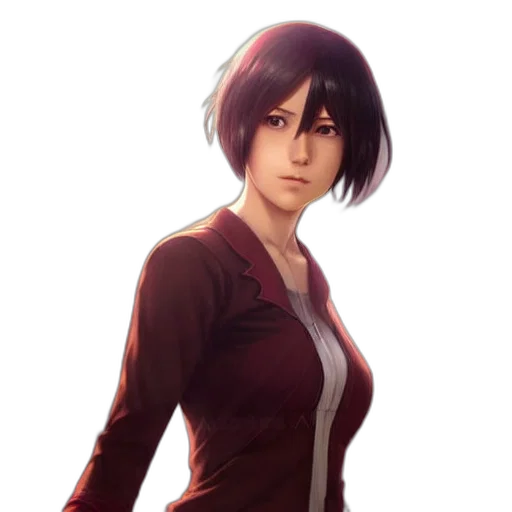 jacket, staff, face, concept art transparent PNG cut-out