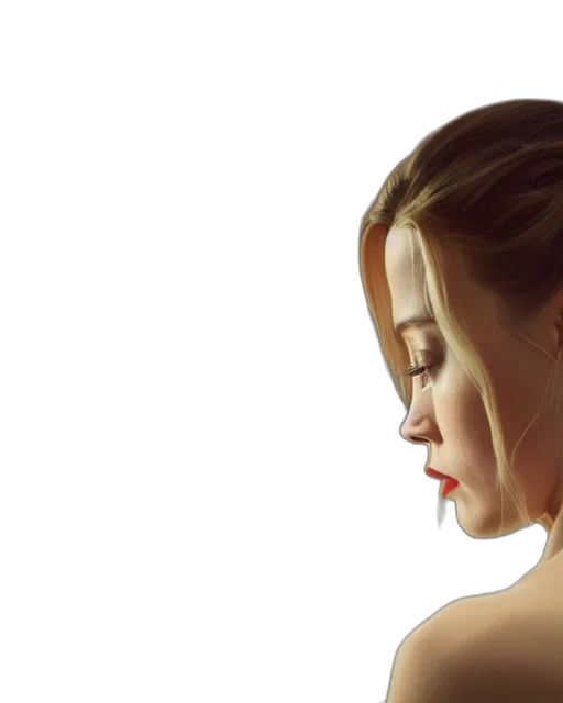 face, hair, jewelry, crown transparent PNG cut-out