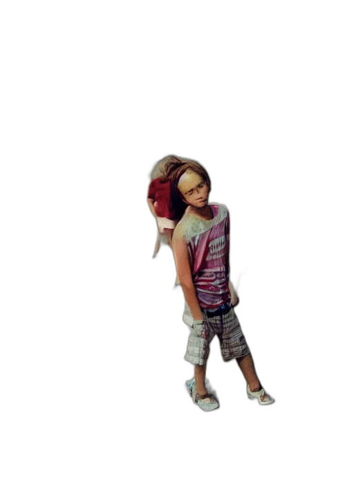 dress, jacket, hair, creature transparent PNG cut-out