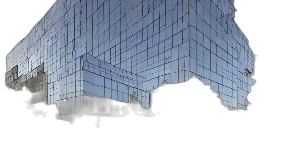 building, 3d render, concept art, photorealistic transparent PNG cut-out