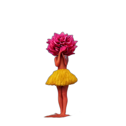 flower, dress, crown, hat transparent PNG cut-out