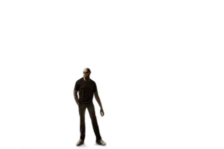 staff, robot, mask, creature transparent PNG cut-out