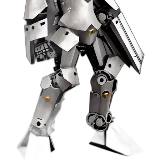 robot, weapon, staff, concept art transparent PNG cut-out