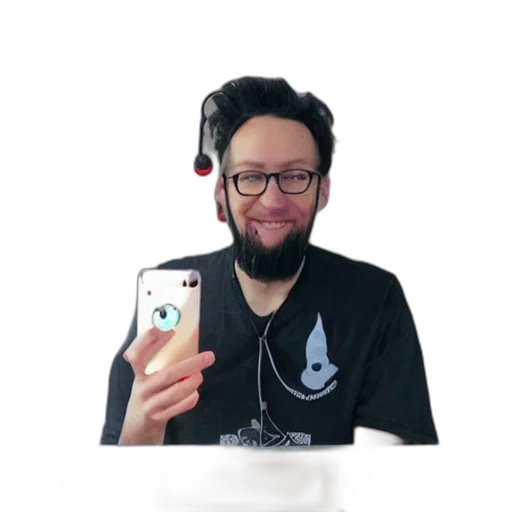 staff, face, creature, robot transparent PNG cut-out