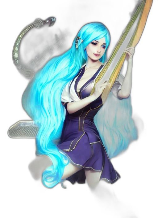 staff, sword, fantasy art, concept art transparent PNG cut-out