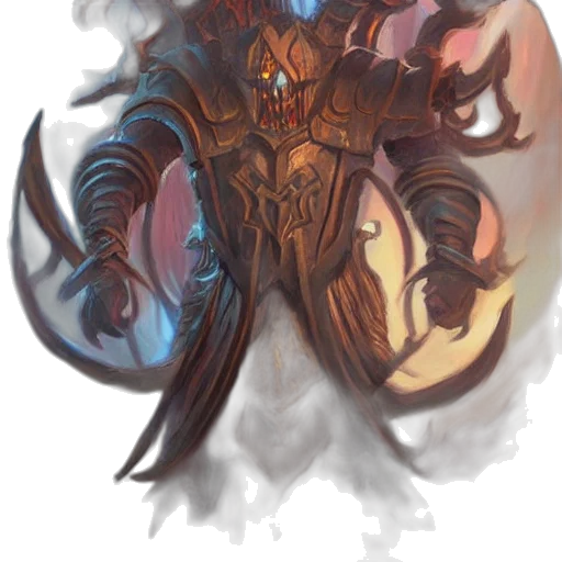 creature, dragon, mask, concept art transparent PNG cut-out