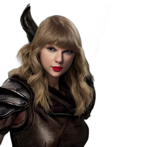 dragon, hair, 3d render, fantasy art transparent PNG cut-out