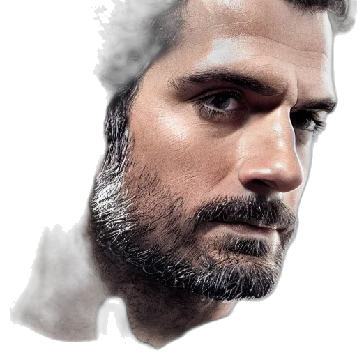 face, mask, staff, hair transparent PNG cut-out