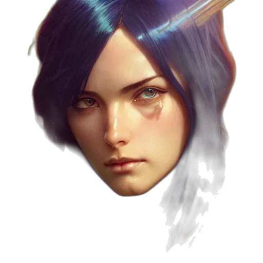 face, mask, staff, dragon transparent PNG cut-out