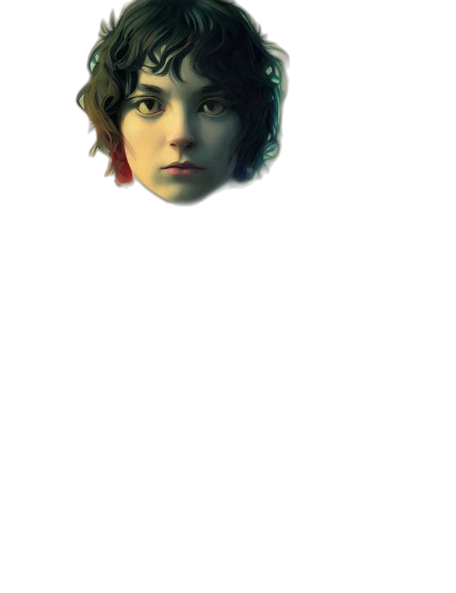 face, crown, hat, robot transparent PNG cut-out