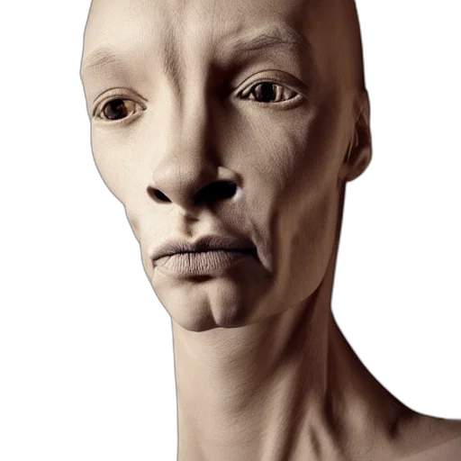 face, mask, robot, creature transparent PNG cut-out