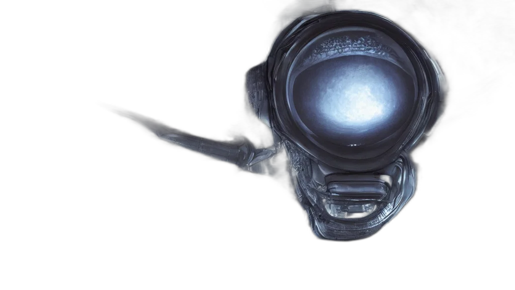 mask, robot, creature, face transparent PNG cut-out