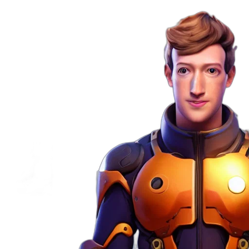 jacket, robot, face, weapon transparent PNG cut-out