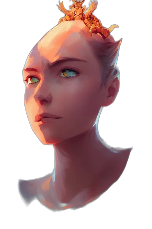 face, mask, robot, creature transparent PNG cut-out