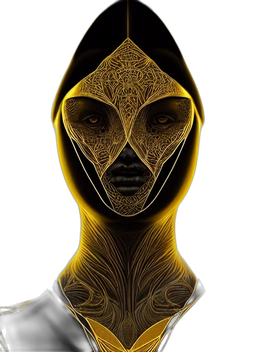 mask, face, jewelry, creature transparent PNG cut-out