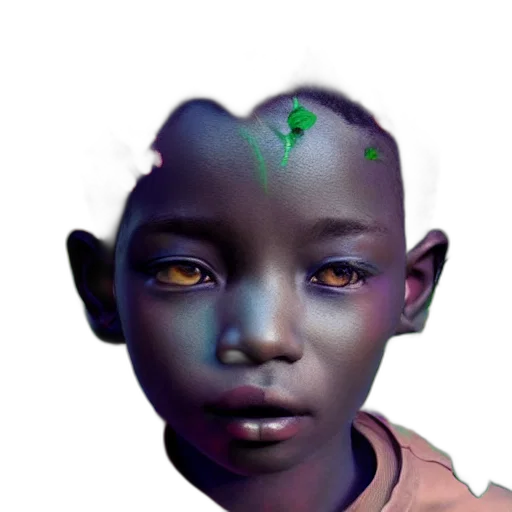face, mask, robot, creature transparent PNG cut-out