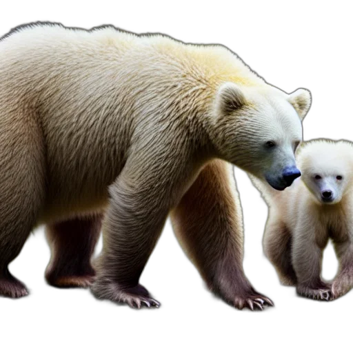 animal, concept art, photorealistic, 3d render transparent PNG cut-out