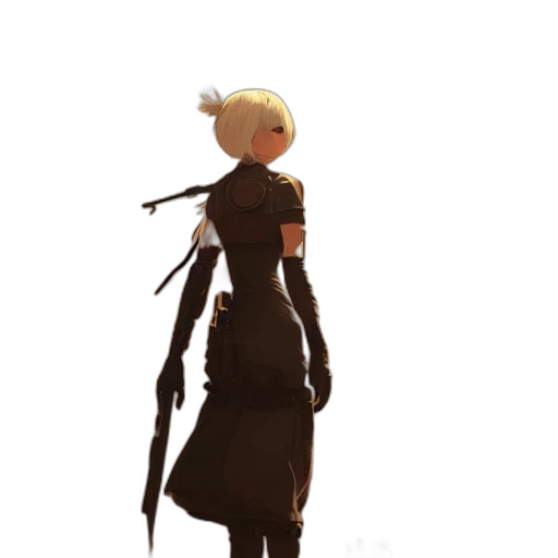 staff, dress, sword, weapon transparent PNG cut-out
