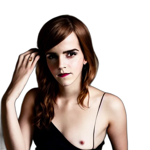 dress, jewelry, face, hair transparent PNG cut-out
