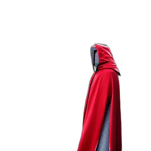 jacket, dress, sword, staff transparent PNG cut-out