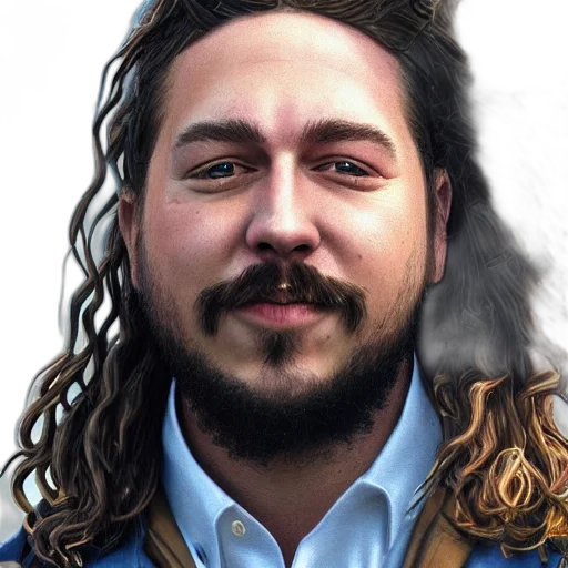 face, staff, hair, jacket transparent PNG cut-out